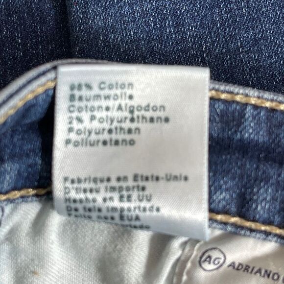 Adriano Goldschmied Southgate Skinny Jeans Sz 27R - Picture 9 of 10